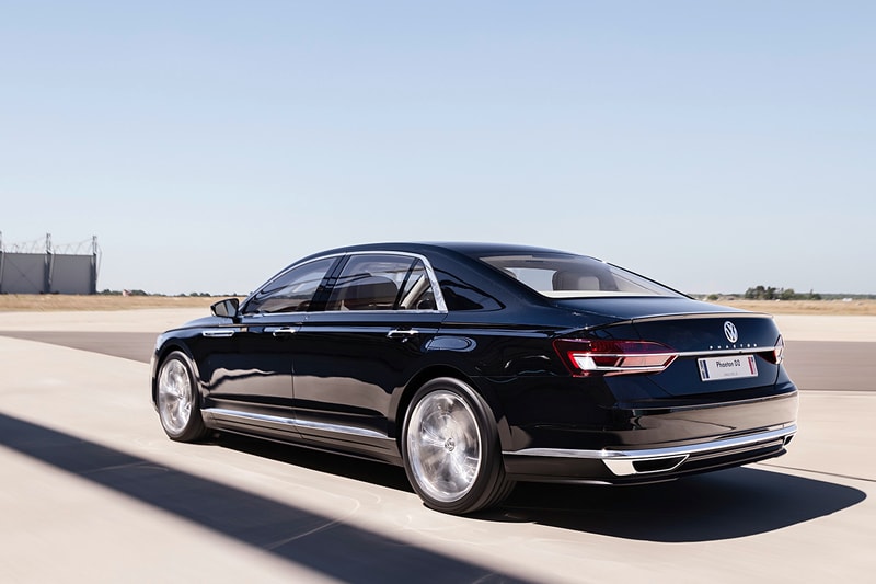 Volkswagen Phaeton D2 Concept Car First Official Look 