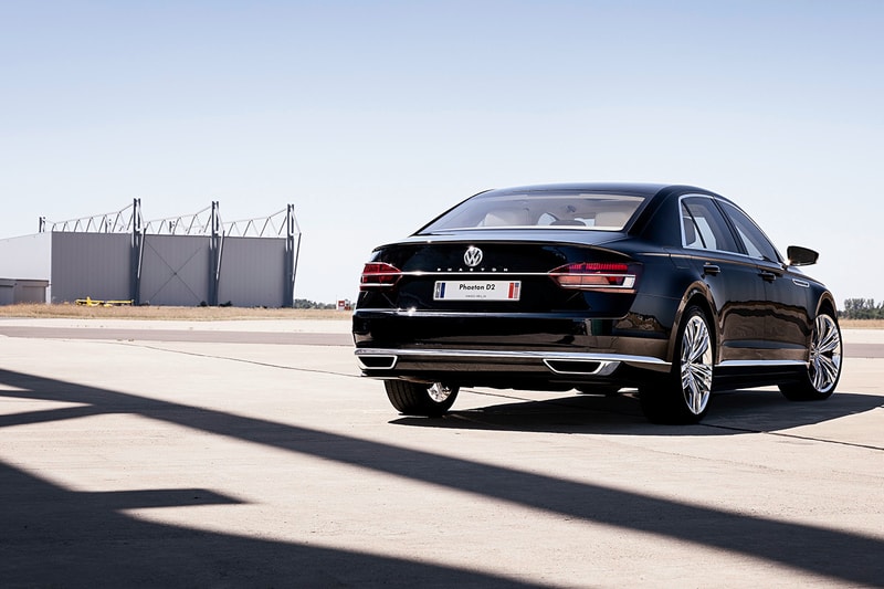 Volkswagen Phaeton D2 Concept Car First Official Look 