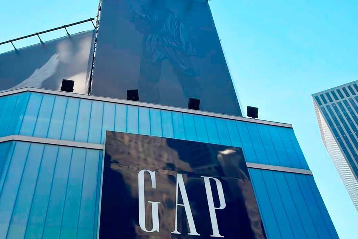 YEEZY Gap Times Square Store Inside Look Release Info Kanye West Balenciaga