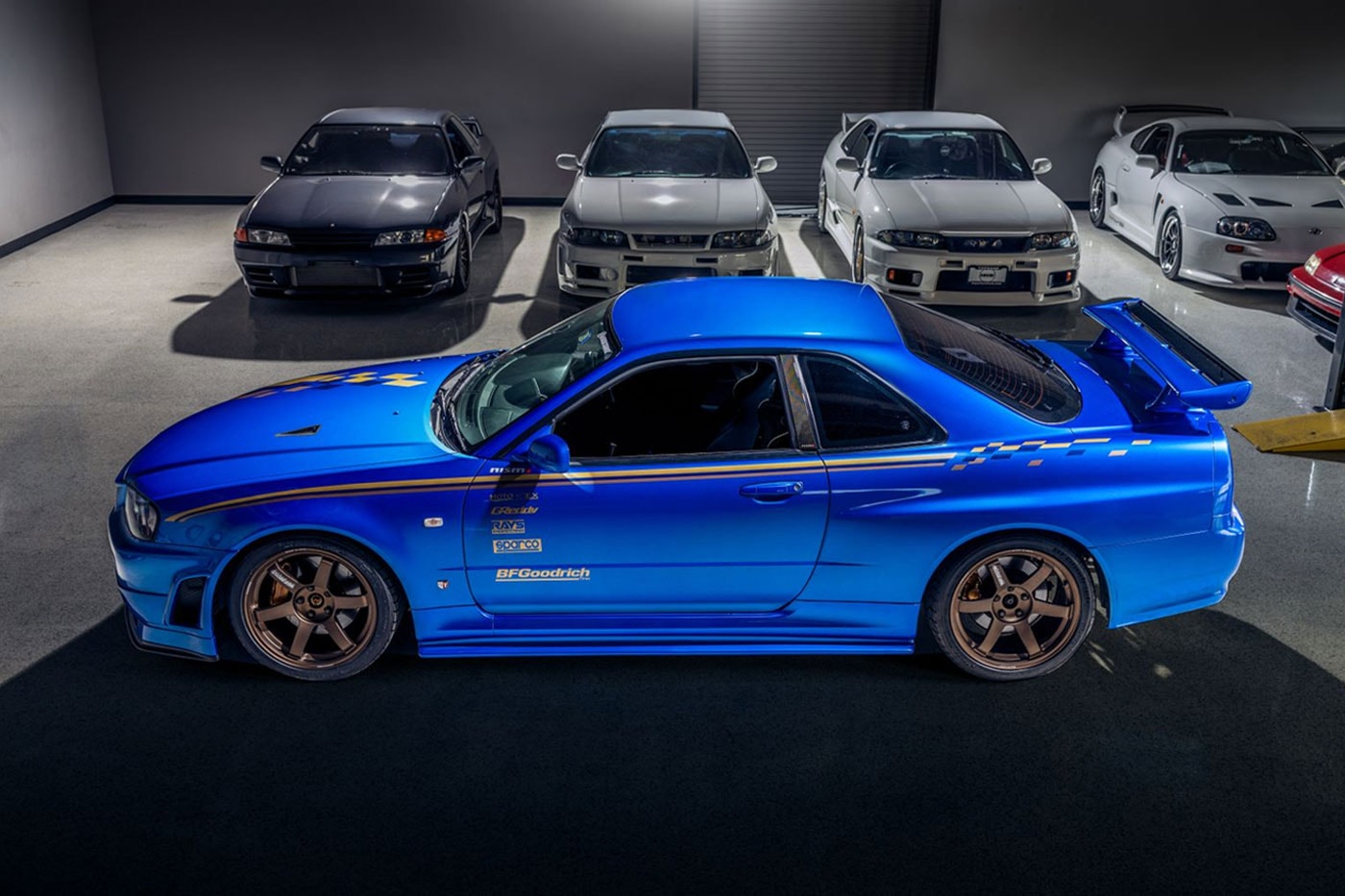 Paul Walker's 'Fast and Furious' Nissan Skyline R34 GT-R Goes Up