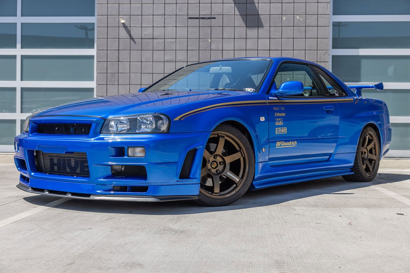 Paul Walker R34 Skyline from Fast & Furious 4 is heads to auction