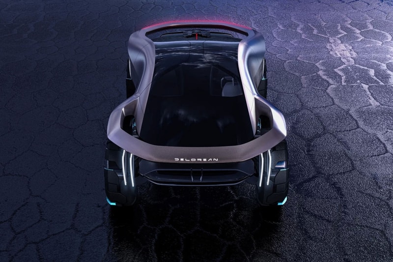 DeLorean Alpha5 Plasmatail Omega Concept Vehicles Монтерей изображения автомобильной недели Baja тематический внедорожный гоночный хэтчбек информация новости