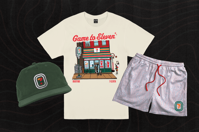 overtime basketball local 7-eleven game summer infinite archives speed logo merchandise chicago collab collection capsule