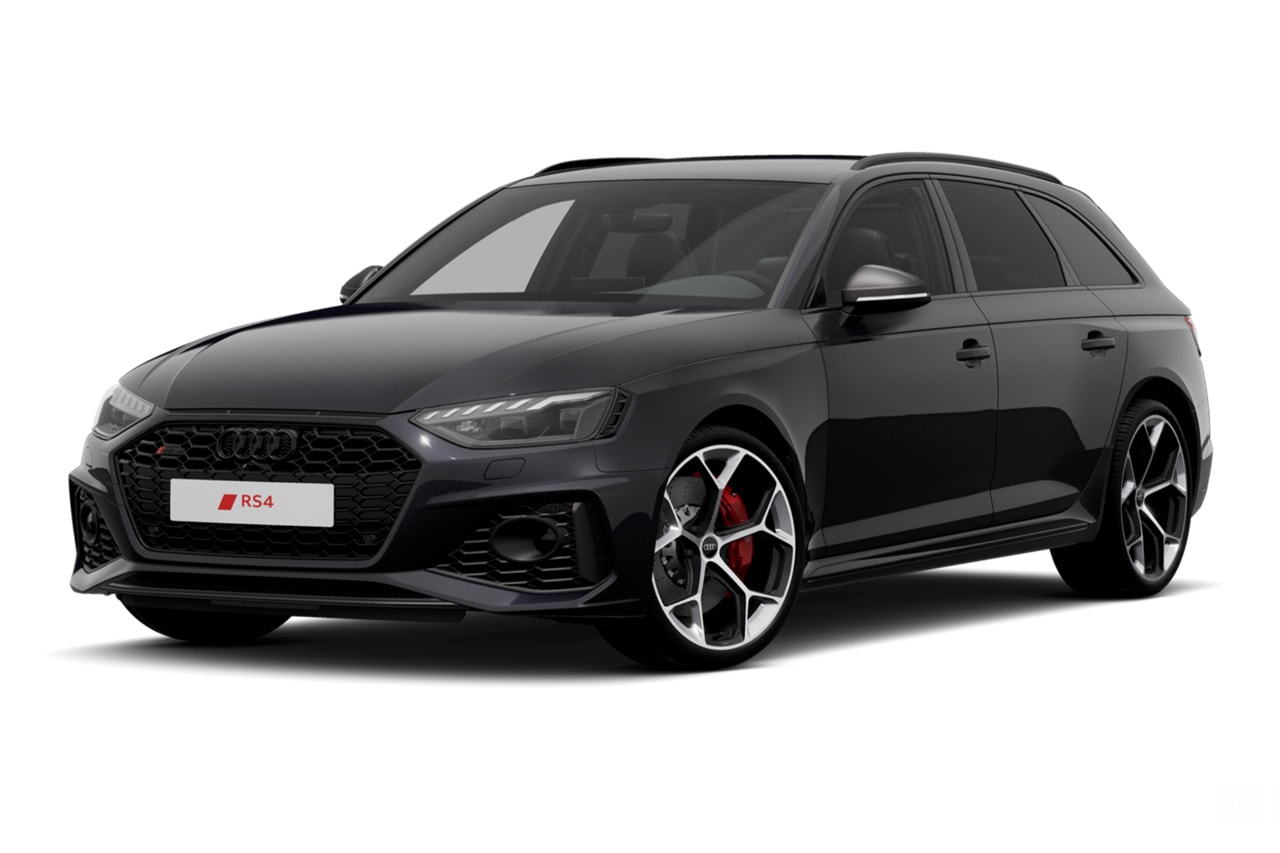 Audi RS4 Avant Competition Model Form Preview Images September UK Exclusive Launch Details