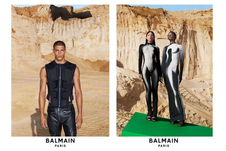 Balmain Bridges Light and Dark With FW22 Campaign
