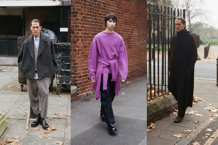 Studio Nicholson FW22 Showcases Romantically Minimal Designs