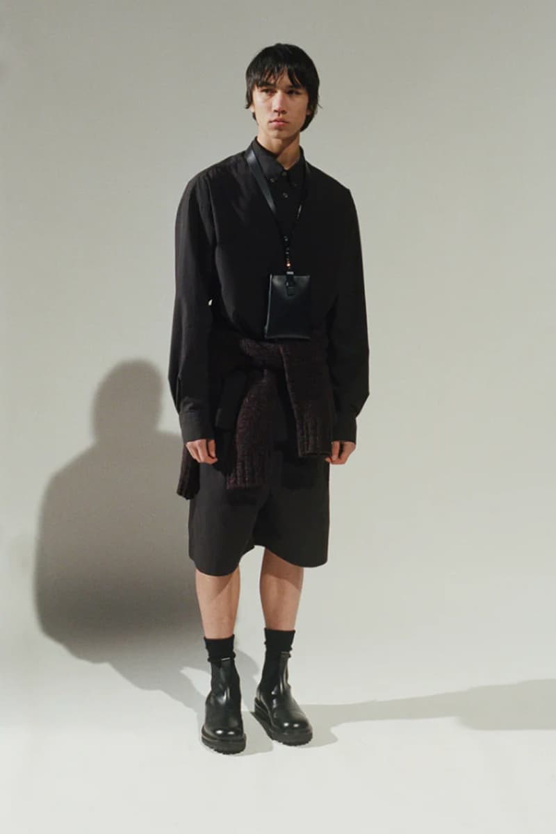 Studio Nicholson FW22 Showcases Romantically Minimal Designs Fashion