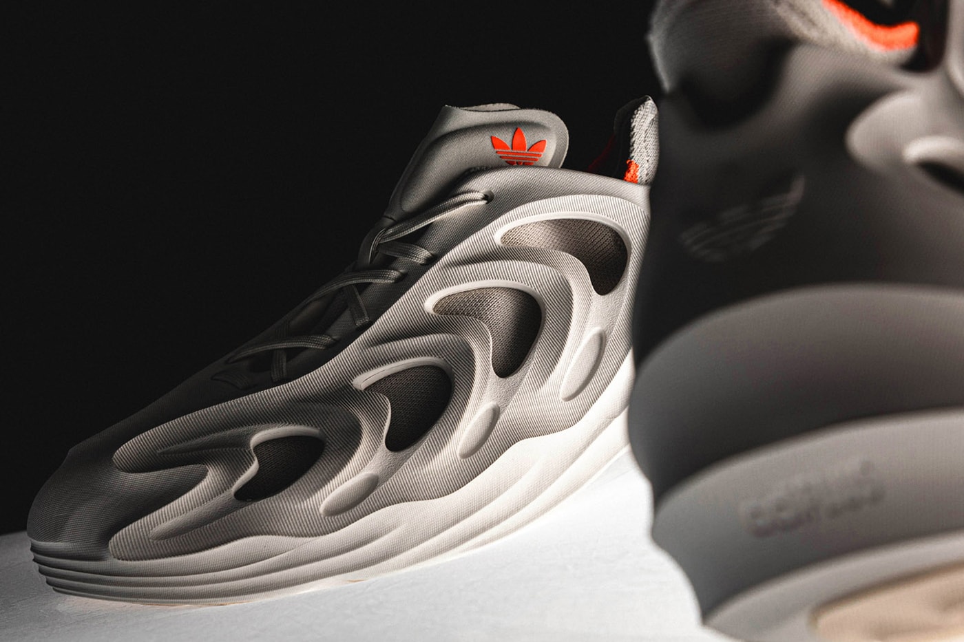 adidas adiFOM Q White Orange Grey Orange Closer Look Release Info Date Buy Price HBX