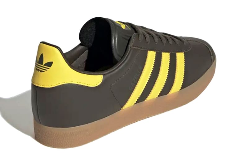 adidas Gazelle Black Impact Yellow