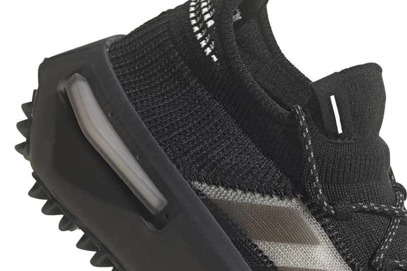 Adidas NMD S1 Triple Black Receives sock primeknit boost sole core trefoil Release Date info price 