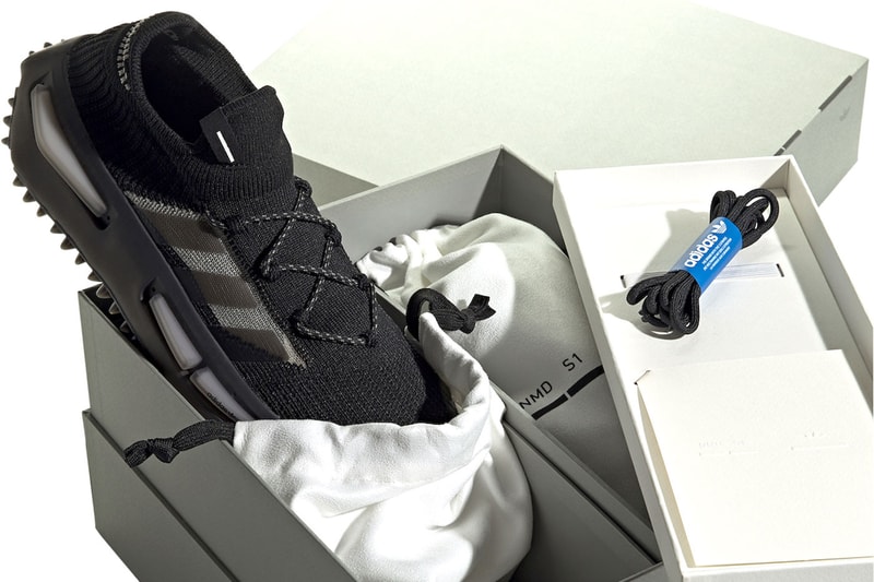Adidas NMD S1 Triple Black Receives sock primeknit boost sole core trefoil Release Date info price 