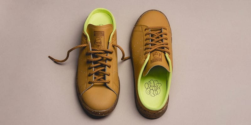 adidas leather brown