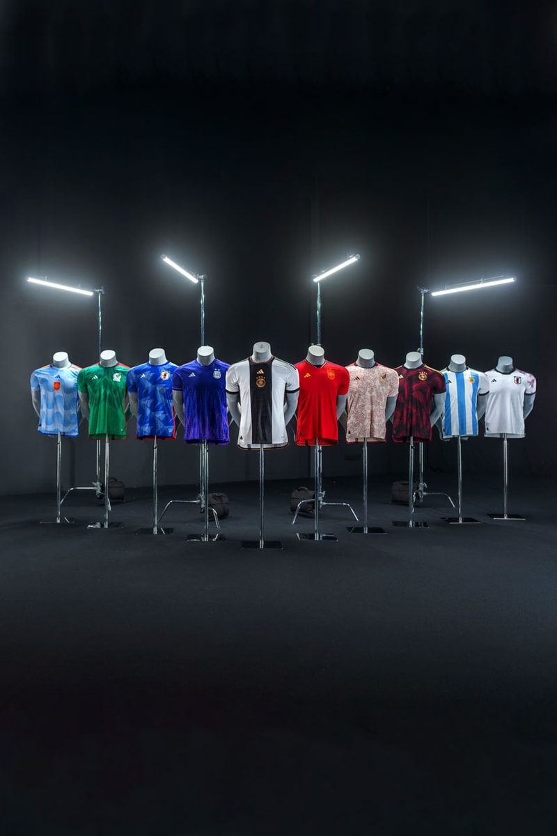 Adidas Federation World Cup 2022 Jersey Kit Qatar Football Soccer Mexico Japan Germany Spain Argentina Spain Sports Middle Eastern