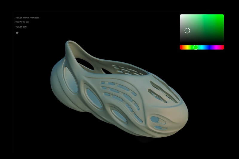 adidas YEEZY Foam Runner SLIDE 500 Customization Page Launch Info yzy.vercel.app