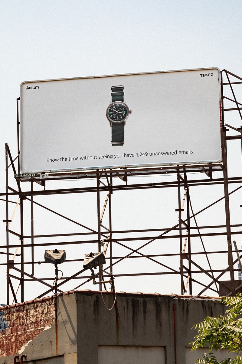 Timex Drops First Collaboration With American Clothing Label Adsum 