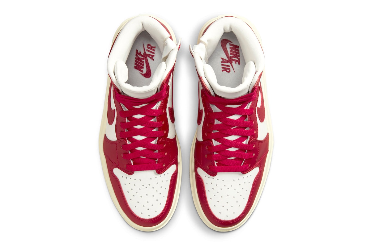 Official Look at the Air Jordan 1 Elevate High "Varsity Red" DN3253-116 high tops swoosh sneakers michael jordan