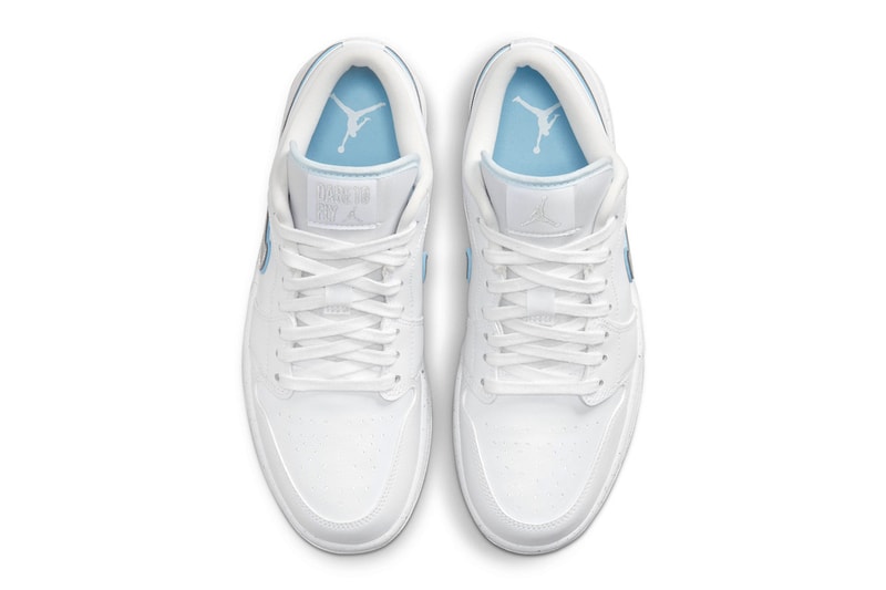 Take a Look at the Air Jordan 1 Low "Dare to Fly" FB1874-101 release info jordan brand jumpman swoosh