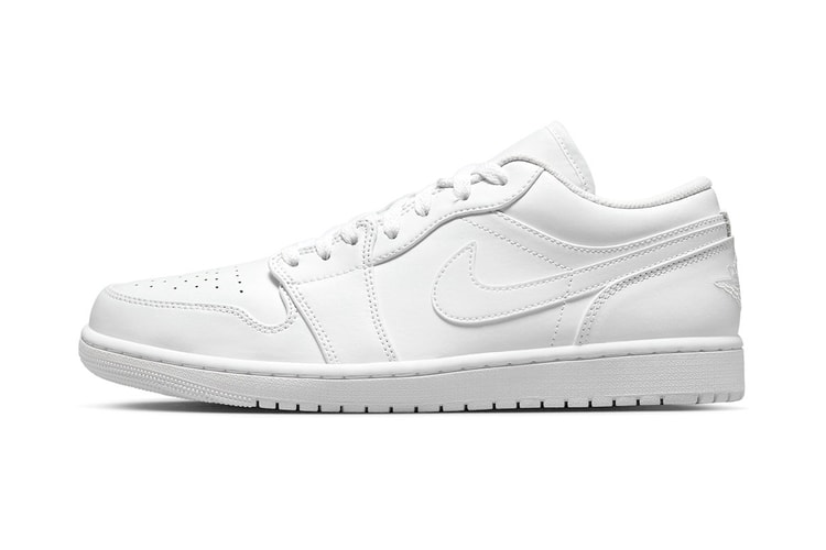 Air Jordan 1 Low "Triple White" Receives Fall Release Date