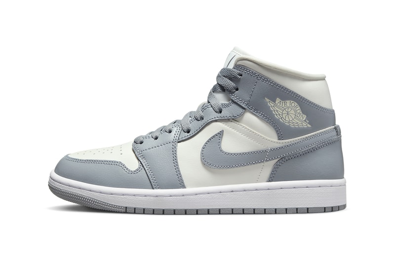 Air Jordan 1 Mid Grey Sail BQ6472 115 Release Info date store list buying guide photos price