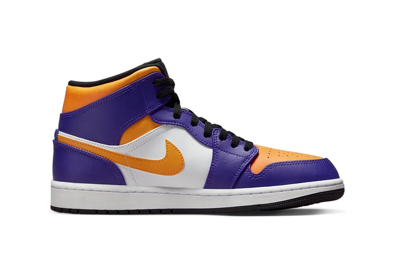 jordan 1 la lakers