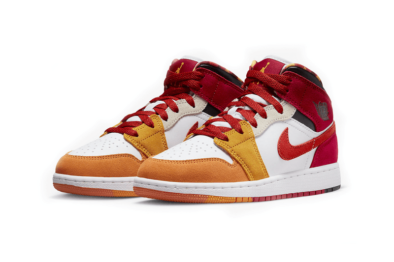 Air Jordan 1 Mid Paprika DX2460-601 Release Info picnic nike swoosh jordan brand