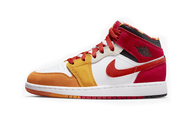 Air Jordan 1 Mid Paprika DX2460-601 Release Info picnic nike swoosh jordan brand