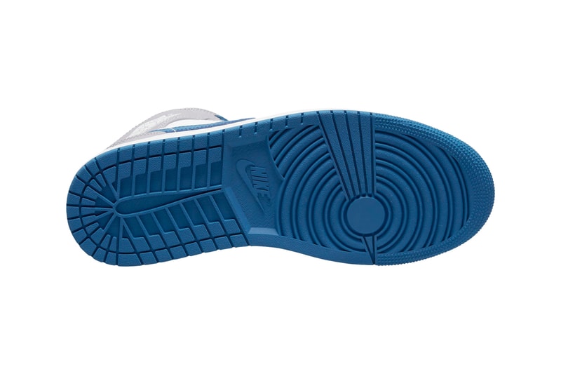 Air Jordan 1 Mid "True Blue" Has a Fall Release Date DQ8426-014 high tops low tops michael jordan brand shoes mid top