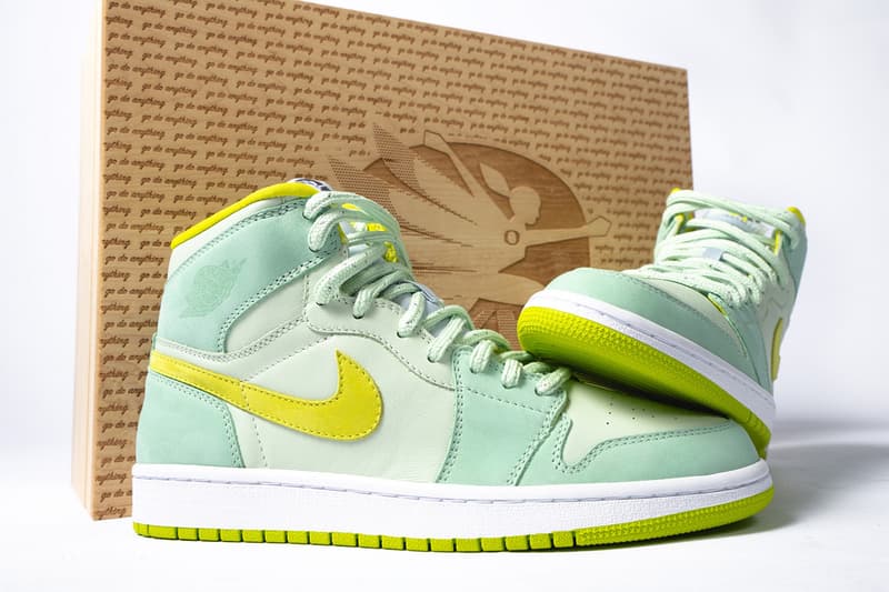 air jordan 1 mid women in flight charity auction release date info store list buying guide photos price title ix university of oregon tinker hatfield 