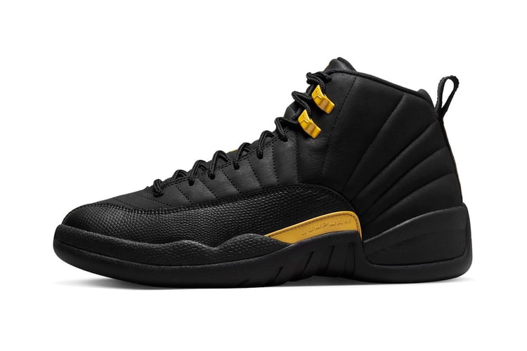 Air Jordan 12 "Black Taxi" Lets Its Yellow Shine
