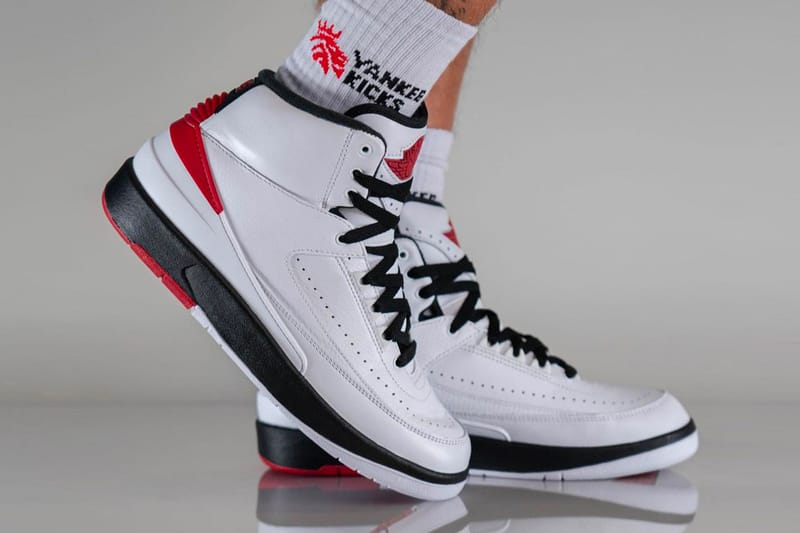 jordan 2 chicago on feet