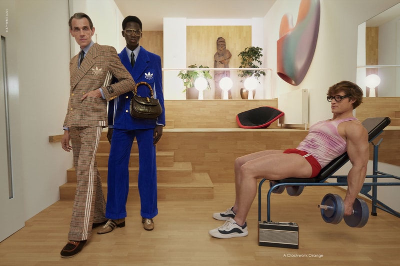 Gucci's Latest 'Exquisite' Campaign Recreates Scenes From Stanley Kubrick Films the shining a clockwork orange 2001: a space odyssey eyes wide shut