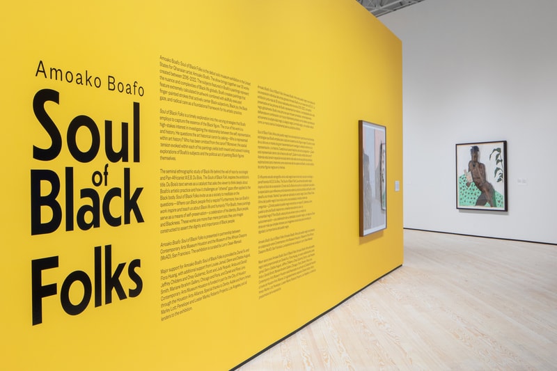 Amoako Boafo: Soul of Black Folks CAMH Art Exhibition