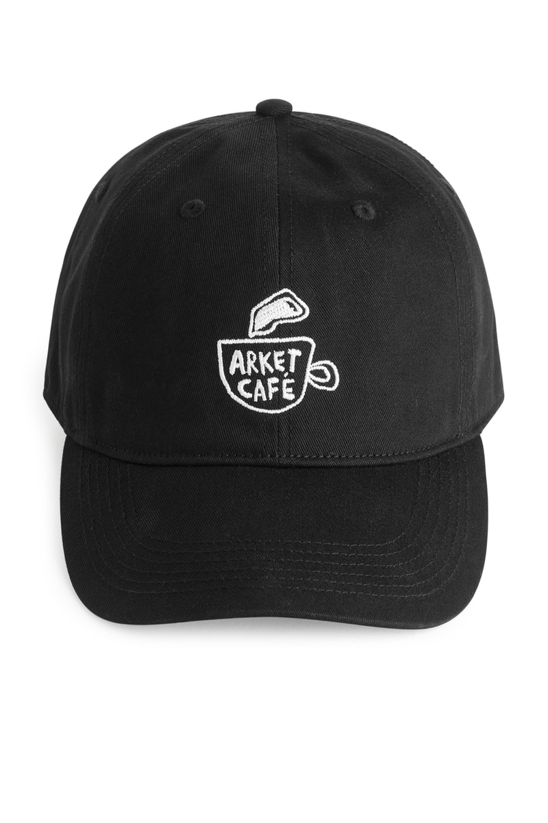 ARKET CAFÉ MERCHANDISE™ Collection Release Information H&M Brand Swedish T-Shirts Sweaters Caps Tote Bag Apron Mugs Cups Coffee Culture
