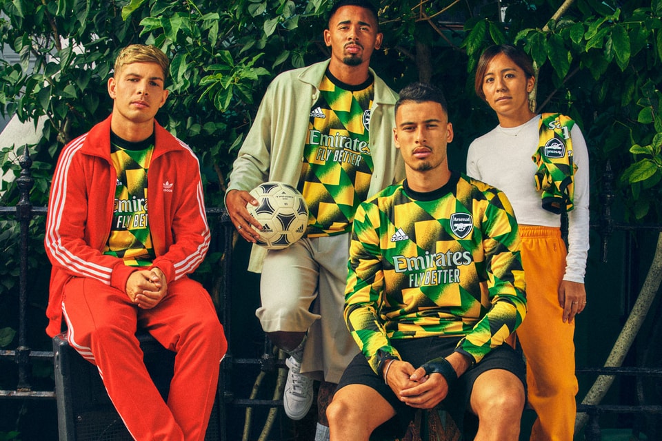 Arsenal and Adidas launch retro version of famous 'Bruised Banana