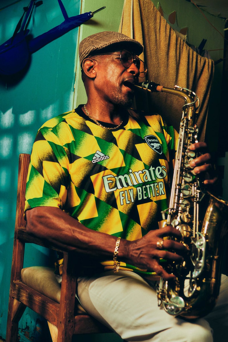 Arsenal FC Jamaica Notting Hill Carnival Football Soccer Gabriel Jesus Emile Smith Row Bakayo Saka Sports Fashion North London
