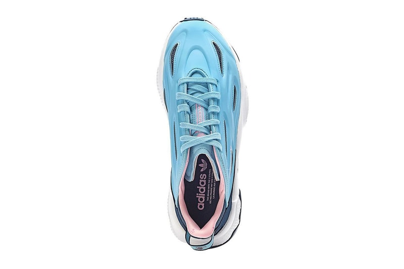 Arsenal Adidas Sneaker Ozweego Footwear Third Kit Pink Blue Premier League Football Soccer Sports Running Shoes 