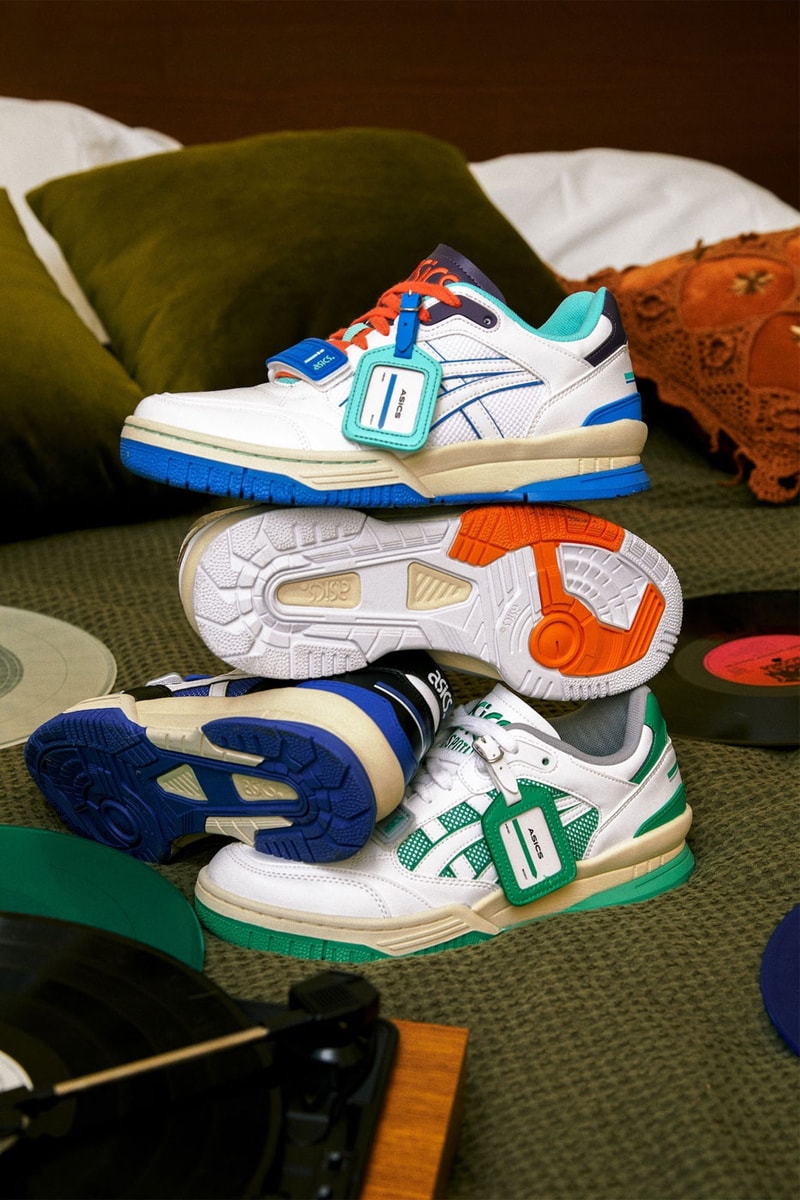Asics Gel Spotlyte low v2 sneaker footwear 80s basketball space blue white black orange silver august 20 release info date price