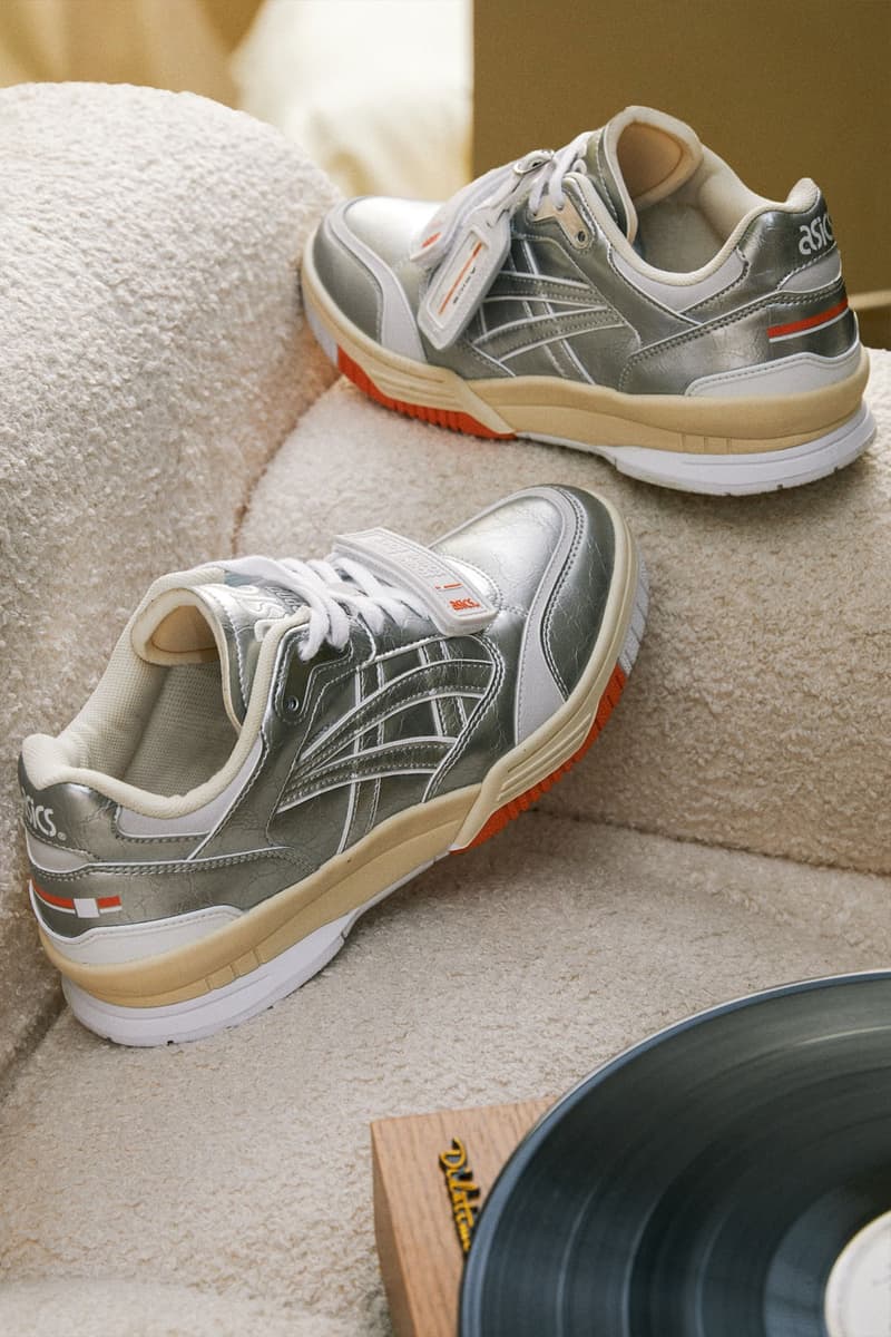 Asics Gel Spotlyte low v2 sneaker footwear 80s basketball space blue white black orange silver august 20 release info date price