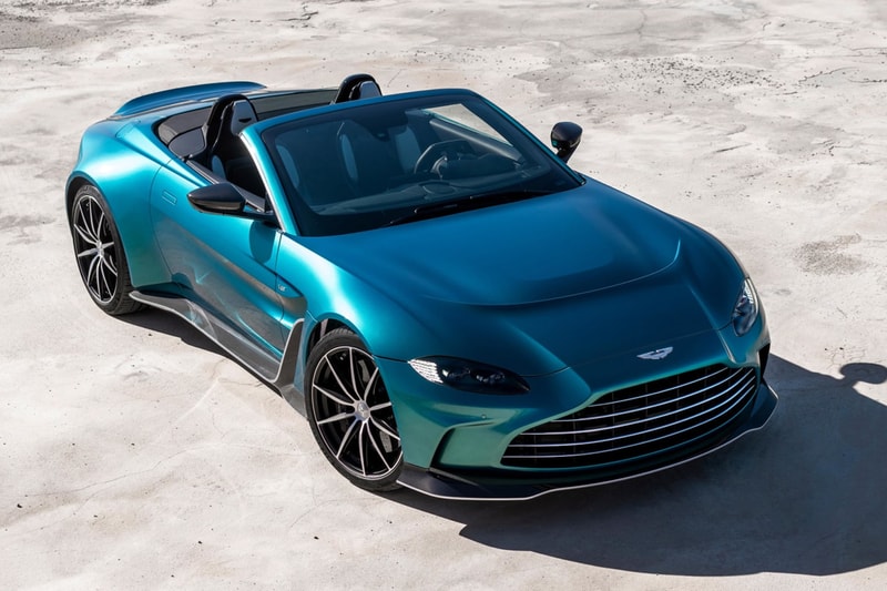 aston martin vantage roadster drop top 690 horsepower twin turbo v12 engine 5 2 liter 