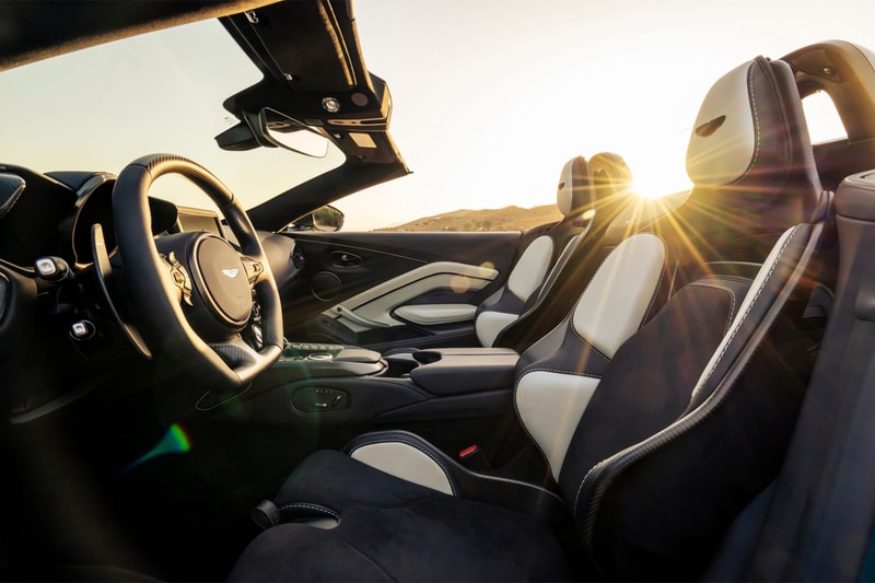 aston martin vantage roadster drop top 690 horsepower twin turbo v12 engine 5 2 liter 