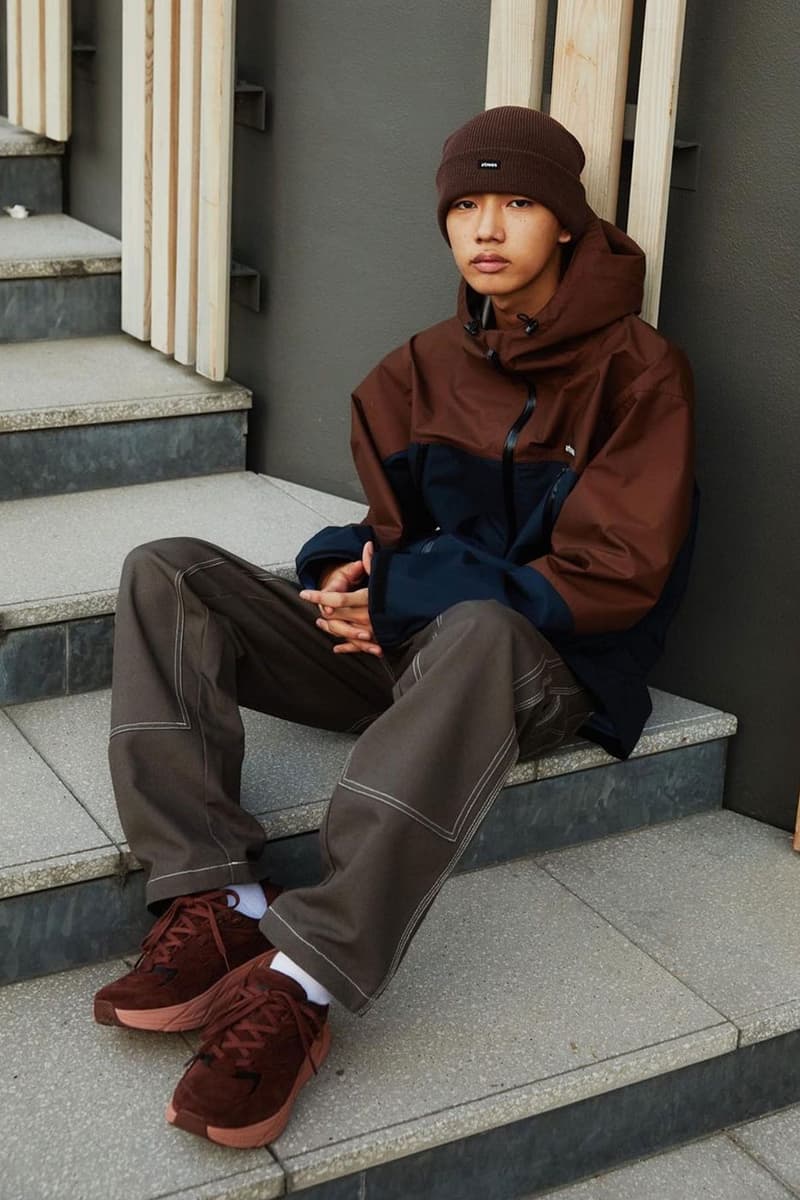 atmos HOKA ONE ONE CLIFTON L SUEDE Cappuccino Dark brown red meta rocker Release Date info price