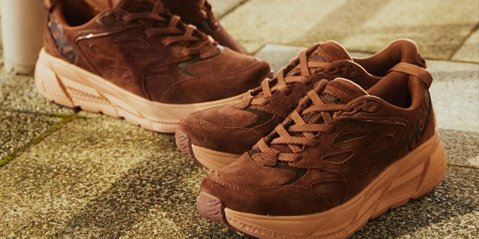 atmos Reveals Exclusive HOKA ONE ONE CLIFTON L SUEDE