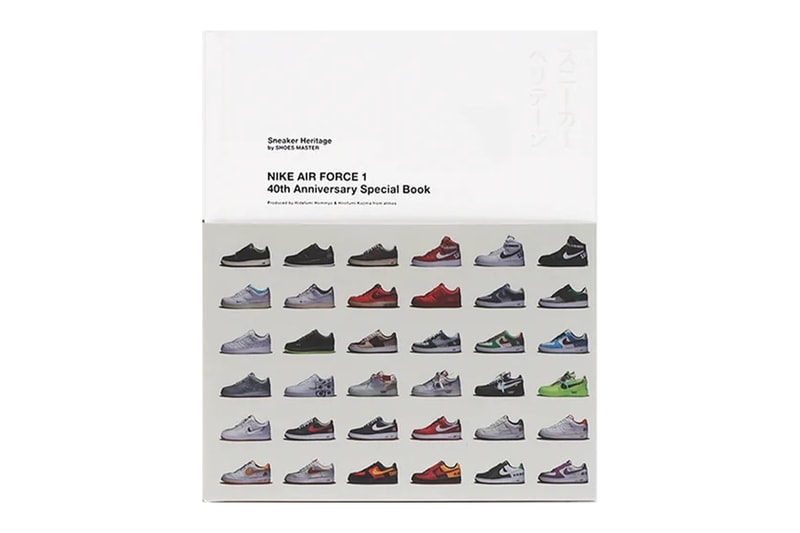 Sneaker Heritage Book SHOES MASTER Release Info Air Force 1 nike swoosh