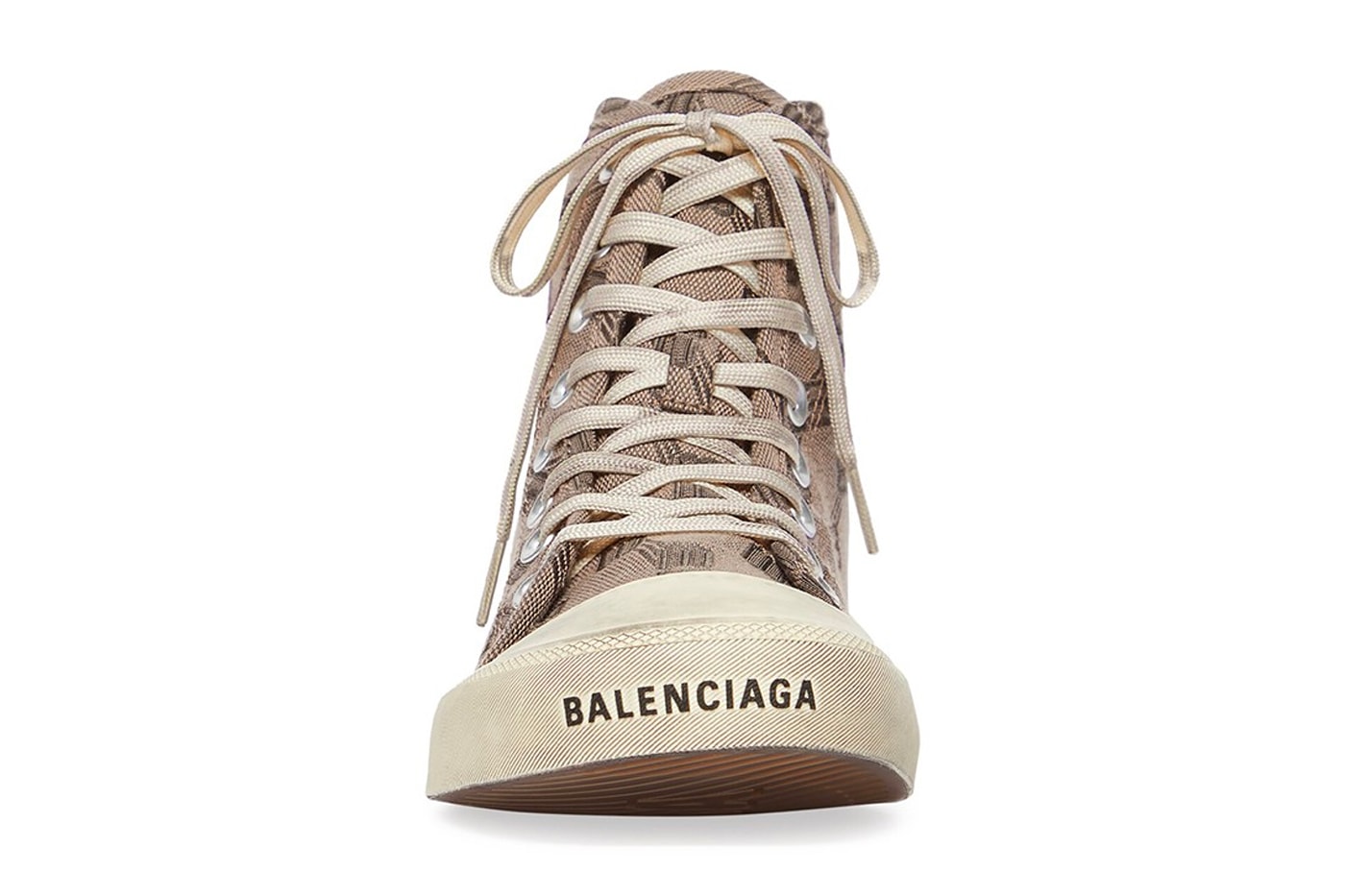 Balenciaga Paris Sneaker High Top BB Monogram Motif Pre Order Release Information Demna Gvasalia Destroyed 