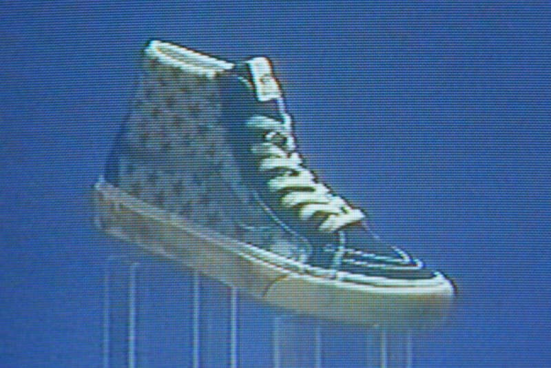 Bianca Chandôn x Vans OG Sk8-Hi Authentic Black Blue Distressed Skateboarding Shoes Stars Alex Olson Footpatrol Collaboration Release