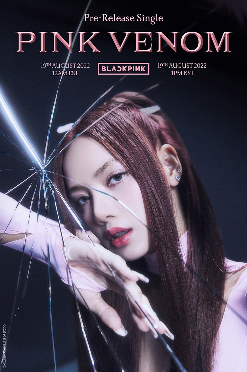 BLACKPINK Pink Venom Pre-Single Poster Release