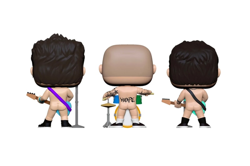 Blink 182 funko pop 30th anniversary 3 pack mark hoppus travis barker tom delonge whats my age again release info date price 