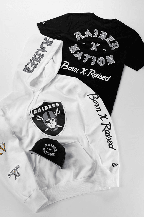 Born X Raised LA Raiders Capsule Collection Release Info NFL Season