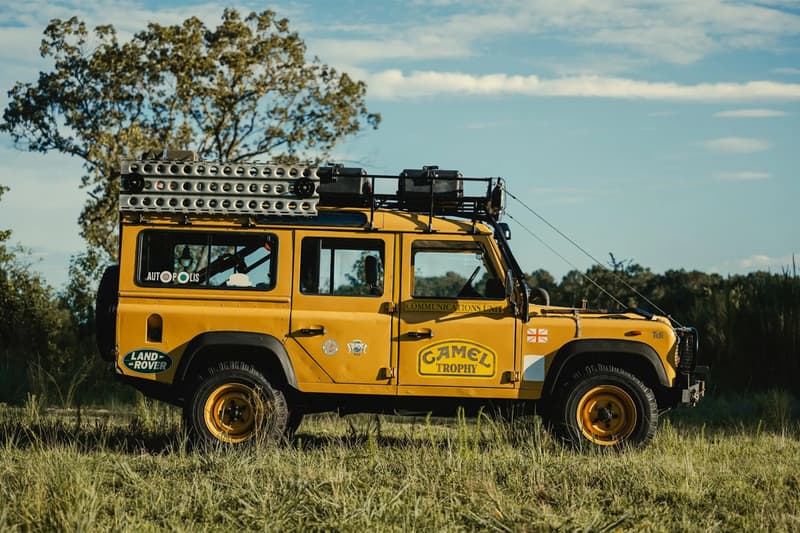 bring a trailer camel trophy 1991 land rover defender 110 auction off road truck tanzania burundi communications vehicle