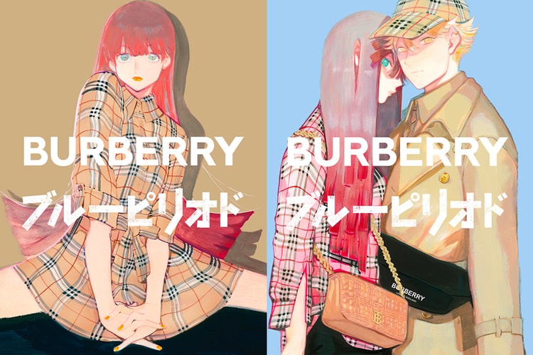 Burberry Unveils 'Blue Period' Collaboration